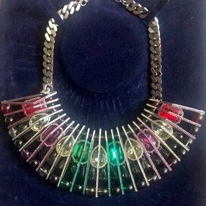 Authentic Swarovski Collar Necklace in Multi colours